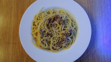 Photo of Спагетти карбонара со сливками